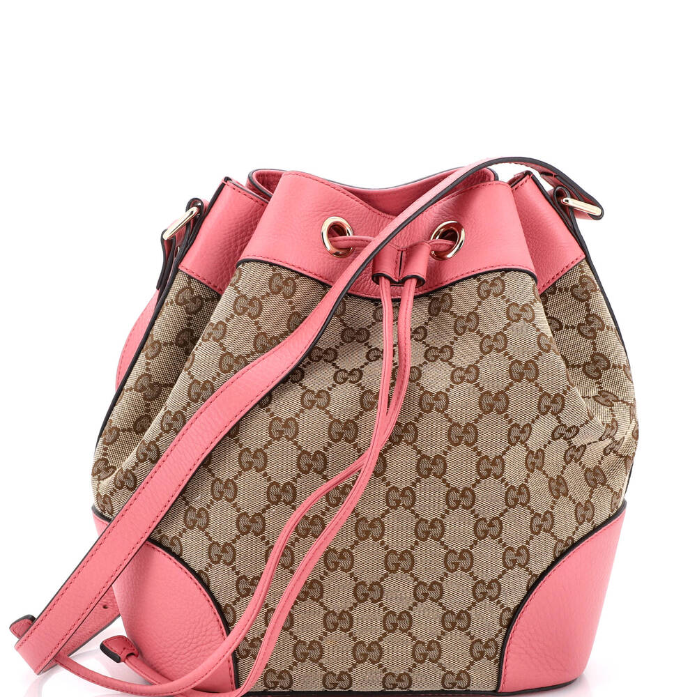 Gucci Classic Bucket Bag Gg Canvas With #239119G10B